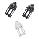 3 Candelabros De Cristal Para Velas, Farol De Hierro