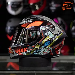 Casco Hax Force Integral  Darkness Falls Red