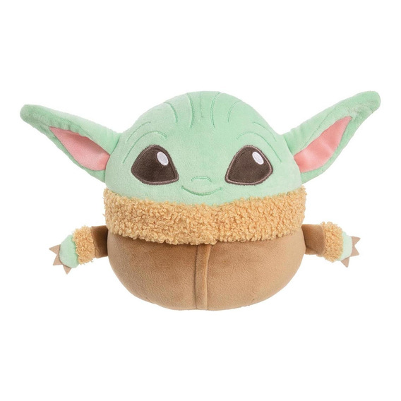 Peluche Tipo Almohada, Baby Yoda De Star Wars, 17.7 Cm