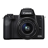 Canon Eos M50 Mark Ii 15-45mm Is 24mp 4k Lcd Tactil Rotativo
