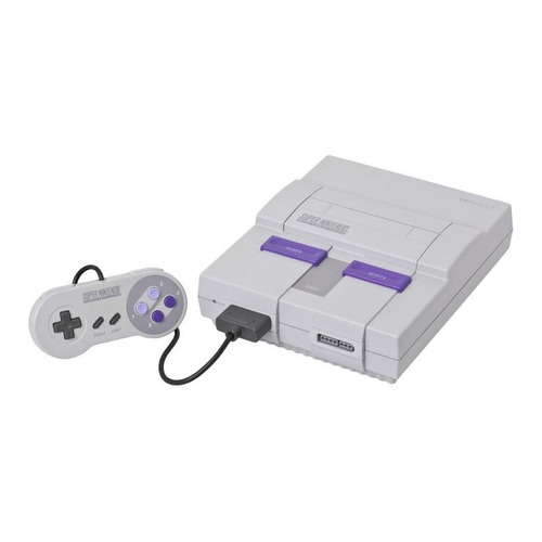 Nintendo Super NES Standard color gris
