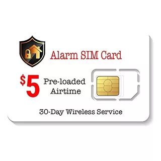 Tarjeta Sim Con Alarma De $ 5 Para Sistema De Alarma Gsm Hom