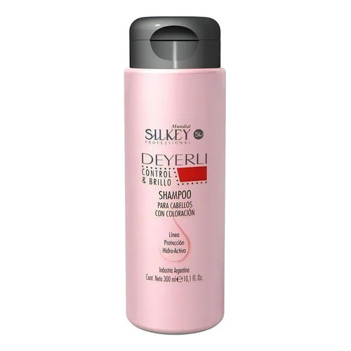 Shampoo Cabellos Con Coloracion X 300 Ml Silkey Deyerli