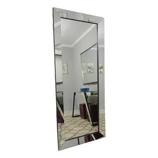 Espelho Decorativo De Chão Grande Slim Fit 200x80cm Cor Da Moldura Prata