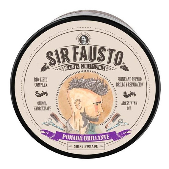 Cera Pomada Old Wax Sir Fausto Brillante 100gr