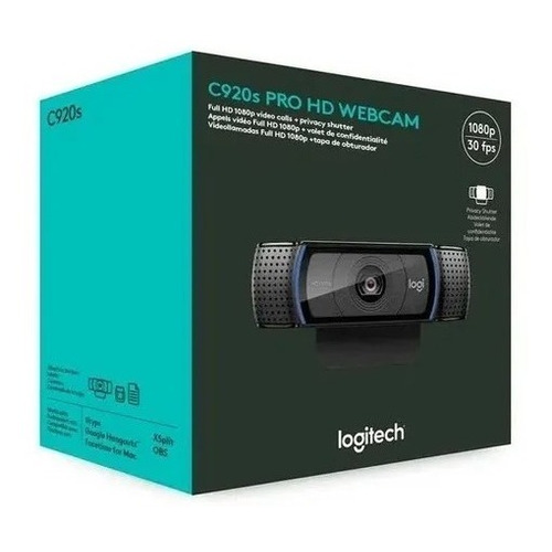 Webcam Logitech C920s Full Hd 1080p Usb