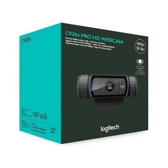 Webcam Logitech C920s Full Hd 1080p Usb