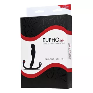 Aneros Eupho Syn Trident - Plug Estimulador De Próstata - Color Negro