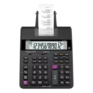 Calculadora De Mesa Com Bobina 12 Digitos Impressão Bivolt