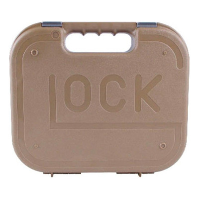 Box Case Maleta Pistola Glock G19x Coyote Tan Airsoft Airgun