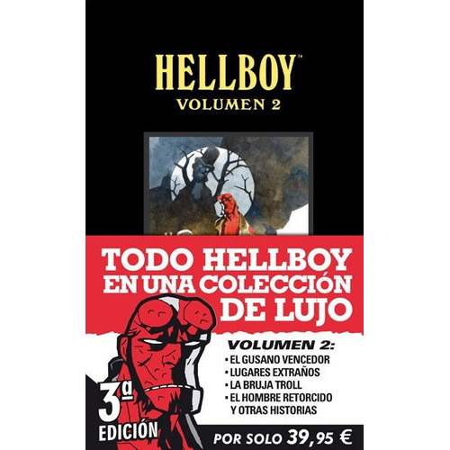 Hellboy. Edición Integral Vol. 2, De Mike Mignola. Editorial Norma, Tapa Dura En Español