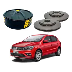  Disco Freio Dianteiro Gol G8 Aro 14 1.0 1.6 2020 A 2022