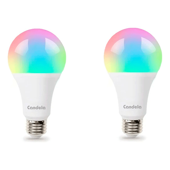 Combo X2 Candela Lámpara Smart Led 6888 Multicolor (b/50)