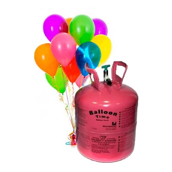 Balón Cilindro De Gas Helio Para Globos Cotillón Activarte