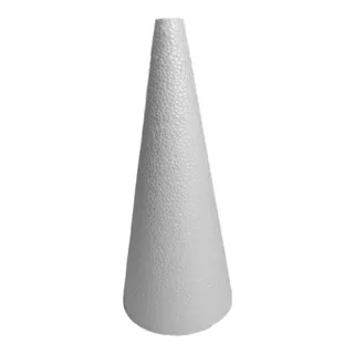 Cone Em Isopor 40x17cm 8 Unidades