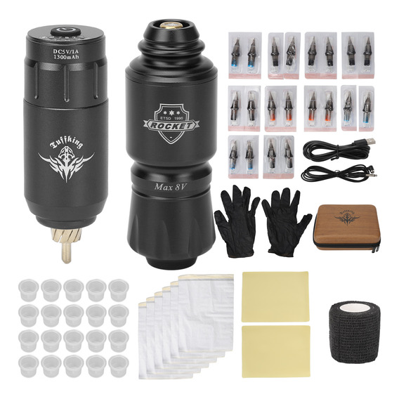 Kit Para Tatuar Profesional Máquina Para Tatuar Alta Calidad