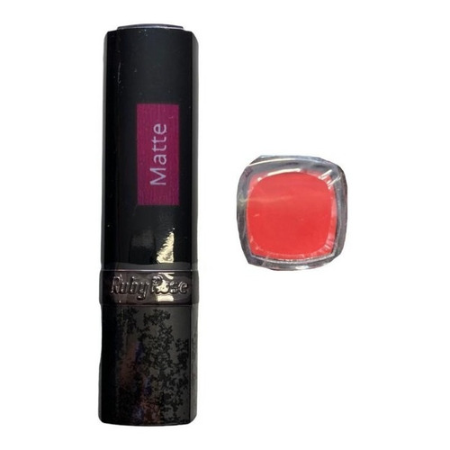 Ruby Rose Labial Matte Variedad De Tonos Acabado Mate Color 211