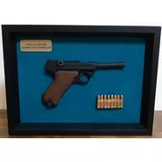 Quadro Alto Relevo - Pistola Pt 938 - Calibre 380 Acp