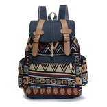 Bolso De Hombro De Mujer De Estilo Étnico, Mochilas Vaqueras