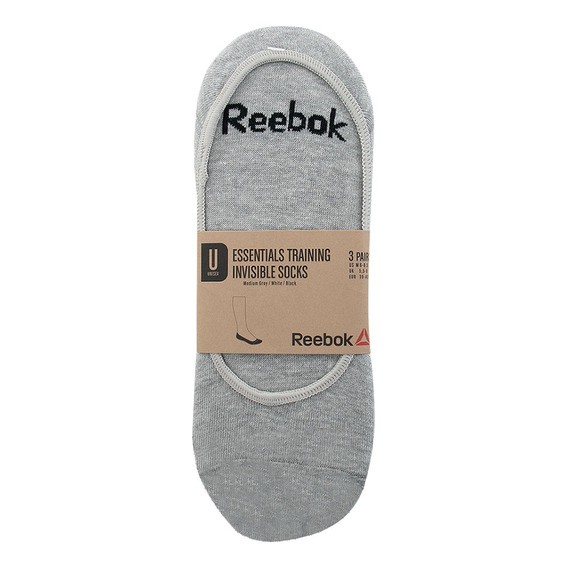 Medias Deportivas Soquetes Invisibles Unisex Reebok Pack X3