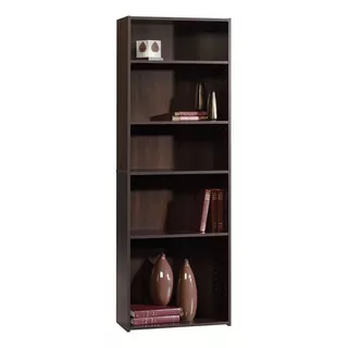 Mueble Tipo Librero Sauder 409090m Color Chocolate