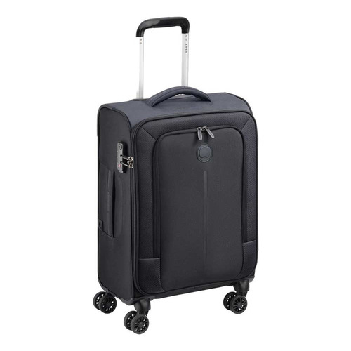 Valija De Cabina 55 Cm. Delsey Caracas Color Negro