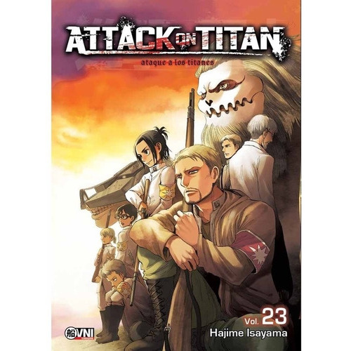 Attack On Titan, De Hajime Isayama., Vol. 23. Editorial Ovni Press, Tapa Blanda, Edición 1 En Español, 2020