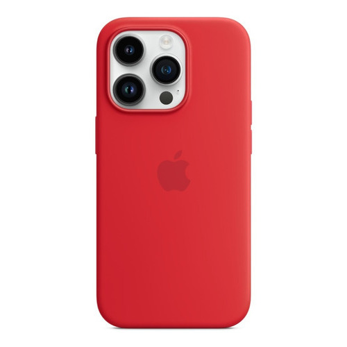 Funda Apple Silicona Magsafe iPhone 14 Pro  (product)red Color (product)red Liso - Distribuidor autorizado