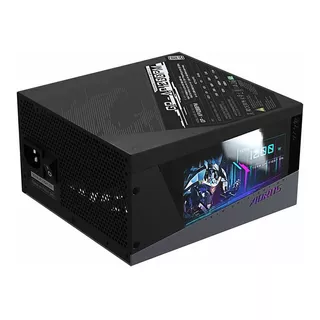 Fuente De Poder Gigabyte Aorus Gp-ap1200pm 1200w 80p Platino Color Negro