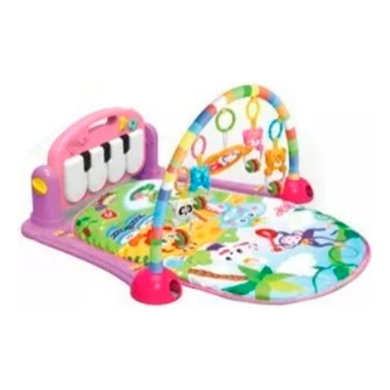 Gimnasio Manta  Bebe Con Piano Musical Cici Latin Colores 