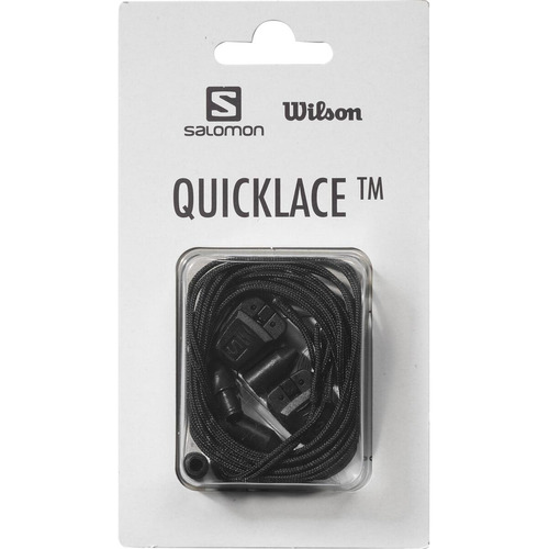 Cordones Salomon Quicklace Kit Color Negro