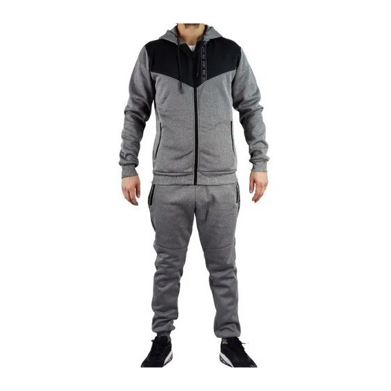 Conjunto Deportivo Hombre Invierno Buzo Jogger Y Polerón