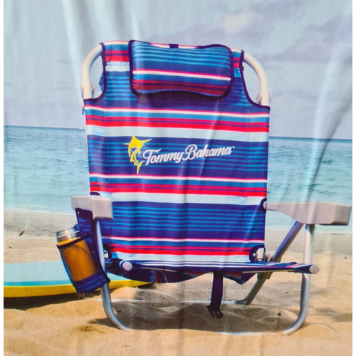 Silla Plegable Para Playa Tommy Bahama Mis Color Azul oscuro