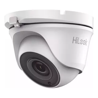Hikvision Cámara De Seguridad Metalica Turret Hilook Con Resolución De 2mp Visión Nocturna Incluida Blanca Ip66 Para Uso Exterior Compatible Con Tvi / Ahd / Cvi / Cvbs