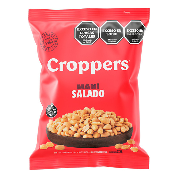 Mani Salado Croppers 800gr