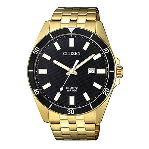Reloj Citizen Bi505259e Acero Color de la malla Dorado Color del bisel Negro Color del fondo Negro