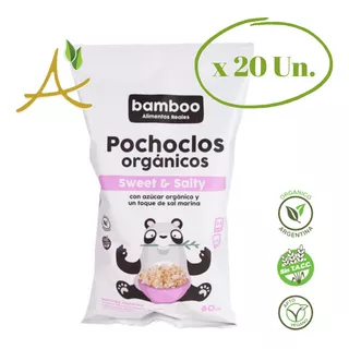 Pochoclos Organicos Sweet & Salty Pack X 80g - Bamboo