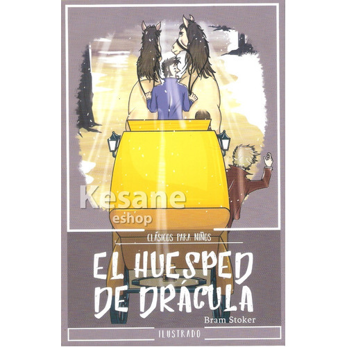 El Huesped De Drácula: El Huesped De Drácula, De Bram Stoker. Serie 1, Vol. 1. Editorial Emu, Tapa Blanda, Edición 1 En Español, 2015