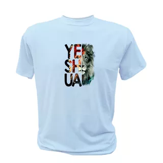 Camisetas E Blusas Leão Yeshua - Moda Evangélica F