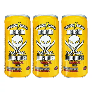 3 Energy Drink Tropical Mansão Maromba By Toguro Envio Full