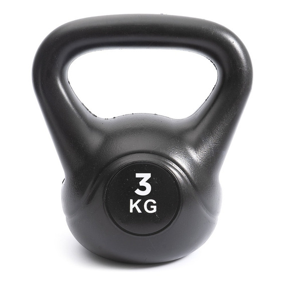 Pesa Rusas Kettlebell Pvc 3kg Fitness Mancuerna Funcional