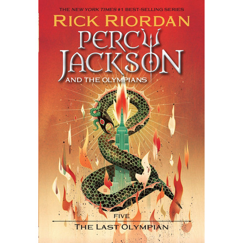 Percy Jackson and the Olympians, Book Five The Last Olympian, de Riordan, Rick. Editorial Disney-Hyperion, tapa blanda en inglés, 2022
