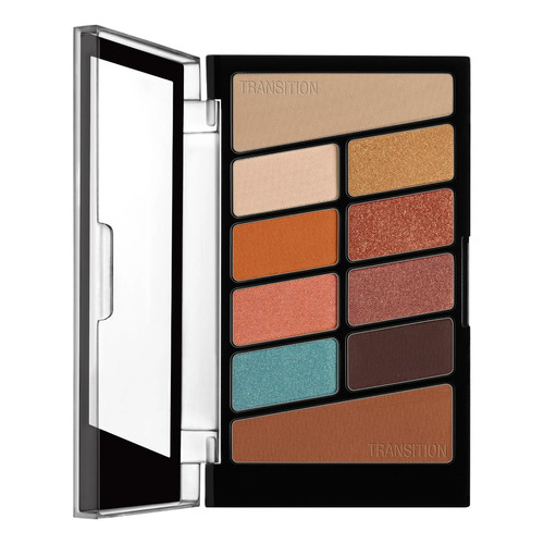 Paleta De Sombras Wet N Wild Color Icon 10 Sombras Eyeshadow Color de la sombra Not a basic peach