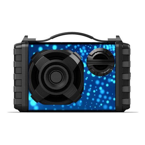 Parlante Bluetooth Decibel Karaoke S114, 10w Recargable Azul