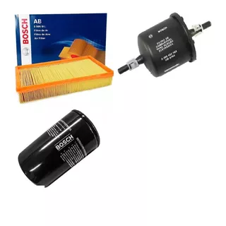 Kit Filtros Aire Aceite Nafta Bosch Vw Gol Power 1.6