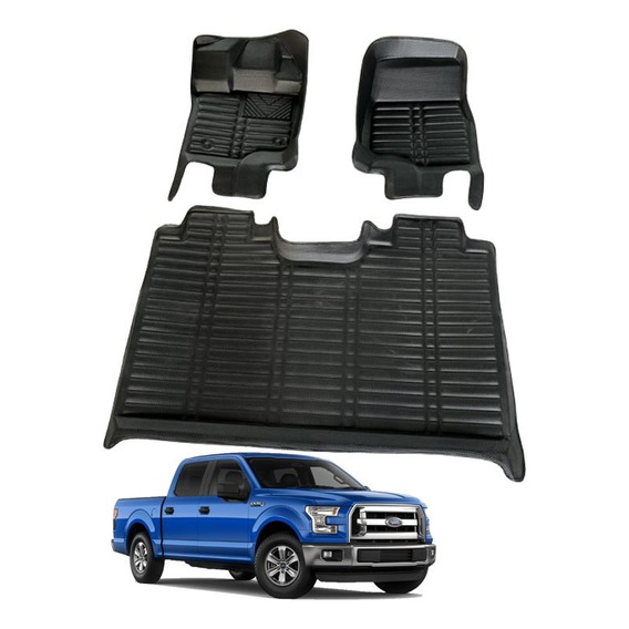 Funda De Piso 3d Ford F-150 2016-23 Calce Perfecto F150