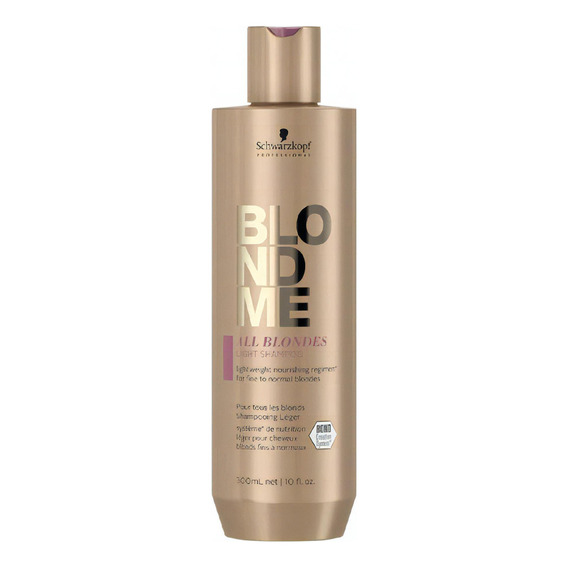 Shampoo Ligero All Blondes Light Blondme X300ml Schwarzkopf