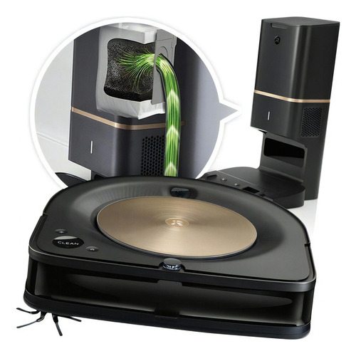 Aspiradora Irobot Roomba S9+ Color Black