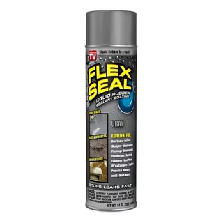 Flex Seal Sellador Spray 396gr Color Gris