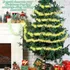 Guirnaldas Navideñas De 25 Pies Decoradas Con Láminas